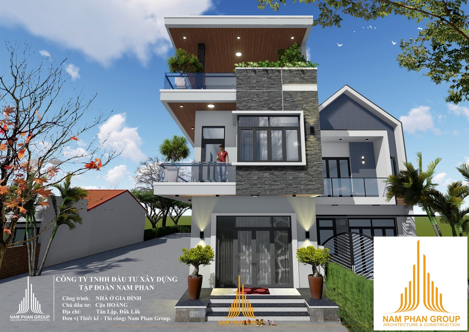 Nhà phố Tân Lập, Sông Hinh