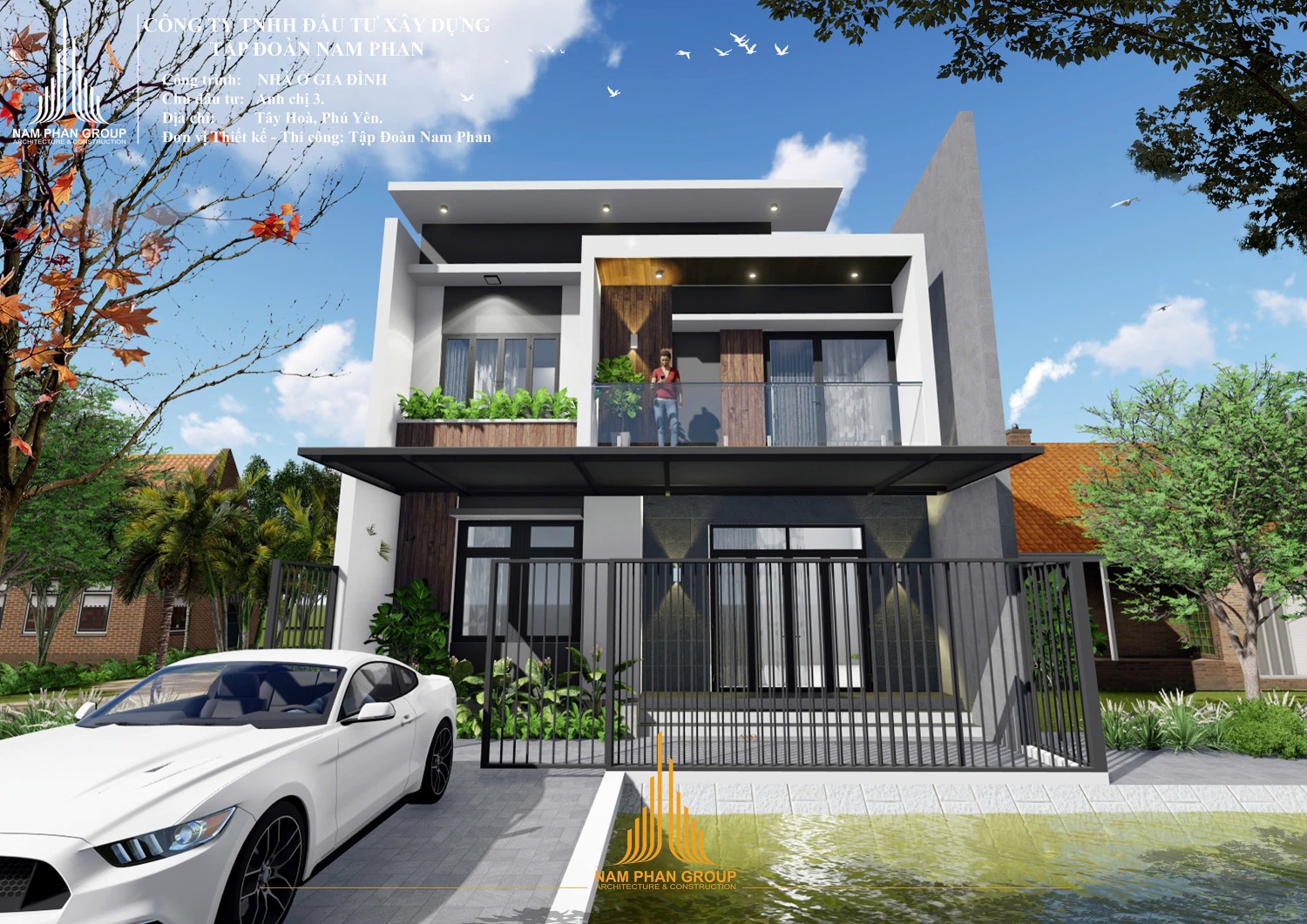 biệt thự phố 8x18 tai phú yên